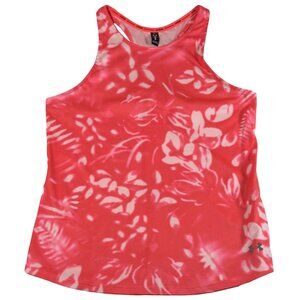 Under Armour Women's Size Medium Tank Top Sleeveless Shirt Pink Round Neck M